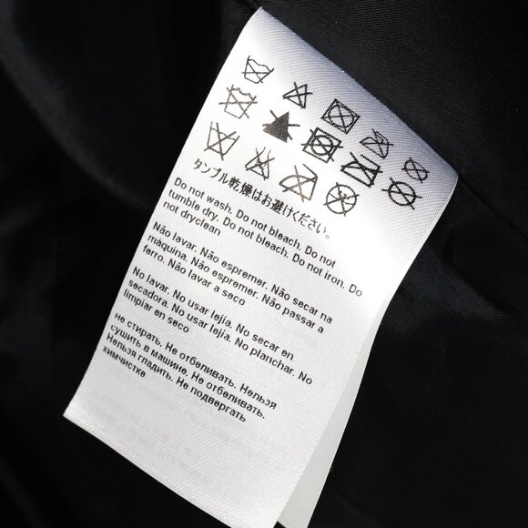 Escada Luloo Black Leather Ruffle-Trim Jacket - Picture 8 of 10